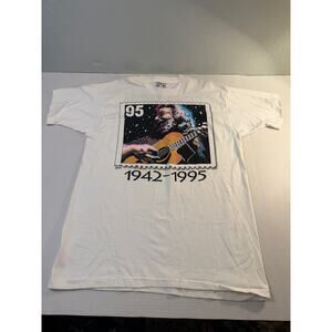 VTG NWT '95 LIQUID BLUE JERRY GARCIA GRATEFUL DEAD Size L-Deadstock SingleStitch